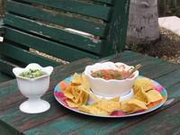 酷爽开胃菜-墨西哥红绿Salsa辣酱配玉米片的做法步骤4