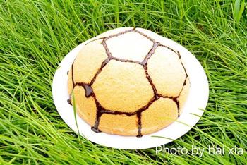 足球蛋糕的做法步骤17