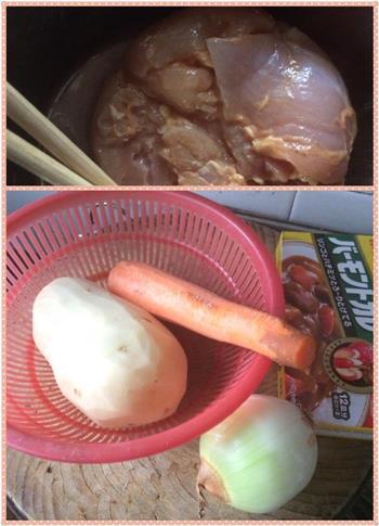 日式咖喱鸡饭的做法步骤1