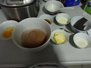 巧克力玛芬 Chocolate Muffin的做法步骤1