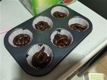 巧克力玛芬 Chocolate Muffin的做法步骤4