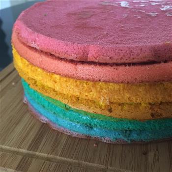 彩虹蛋糕的做法图解8