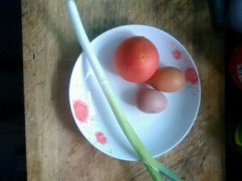 西红柿炒鸡蛋单人份的做法步骤1