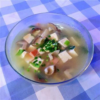 鲜香菇豆腐汤的做法图解7
