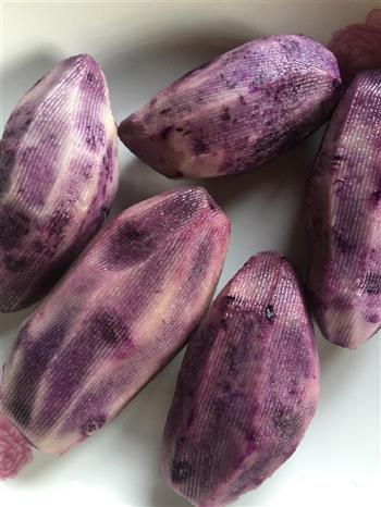 紫土豆酸辣紫土豆丝的做法步骤2