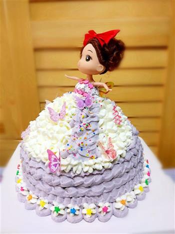 芭比公主生日蛋糕的做法步骤28