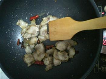 青椒炒肉片的做法步骤5