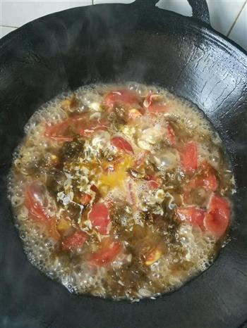 番茄紫菜汤的做法步骤5