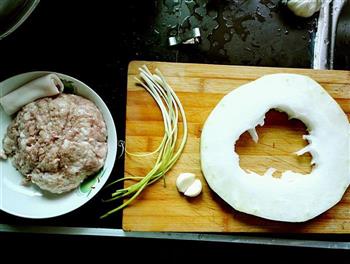 肉丸子冬瓜汤的做法步骤1