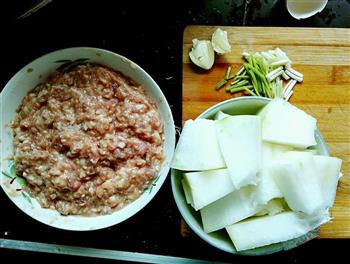 肉丸子冬瓜汤的做法步骤2