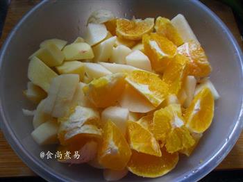 香橙苹果雪梨汁的做法步骤2