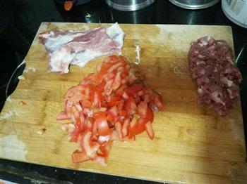 西红柿肉酱酿土豆泥-低卡的做法步骤2