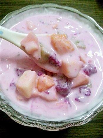 酸奶水果沙拉-水果捞的做法步骤5