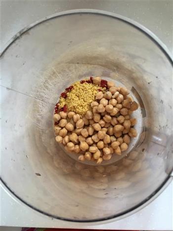 营养米糊-鹰嘴豆枸杞小米糊的做法图解2