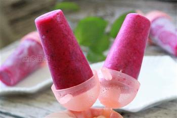 火龙果酸奶冰棍的做法步骤9