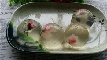 樱花水晶球-水信玄饼的做法图解15