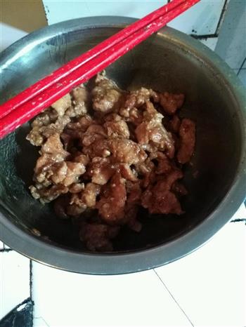 家常下饭菜青椒炒肉丝的做法步骤5