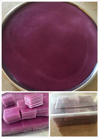 紫薯椰汁千层糕的做法步骤6
