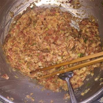 猪肉白菜馅饺子的做法步骤5
