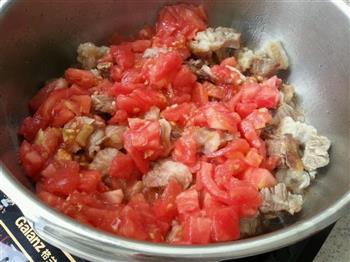 乐乐自家菜-西红柿炖牛肉的做法步骤4