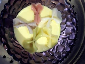 宝宝早餐-蝴蝶面鸡蛋羹的做法图解6