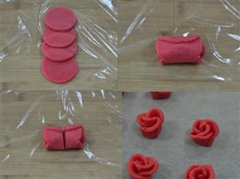 玫瑰花饼干的做法步骤9