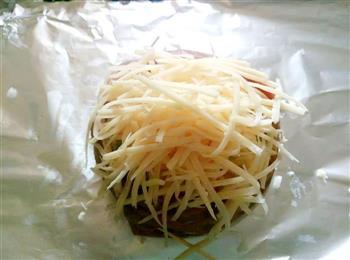 培根奶酪肉饭盅的做法步骤7