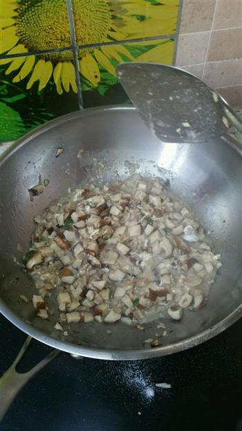 香菇打卤面的做法步骤8