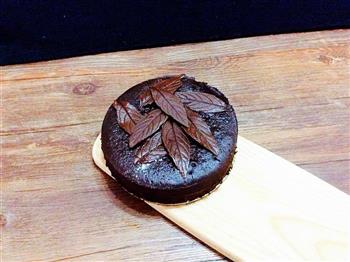 巧克力落叶蛋糕的做法步骤15
