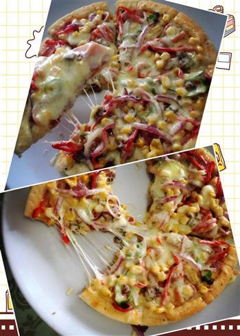 微波炉披萨的做法步骤5