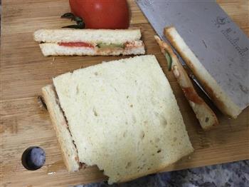 简易三明治的做法步骤4