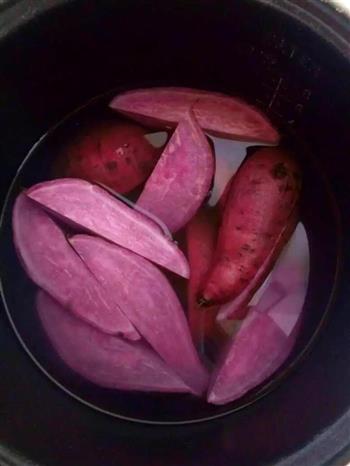 紫薯糯米糍的做法图解2