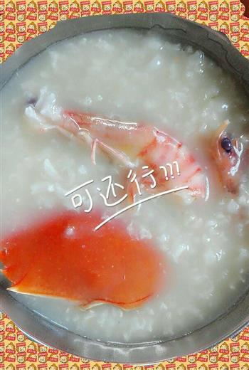 虾蟹粥的做法图解4