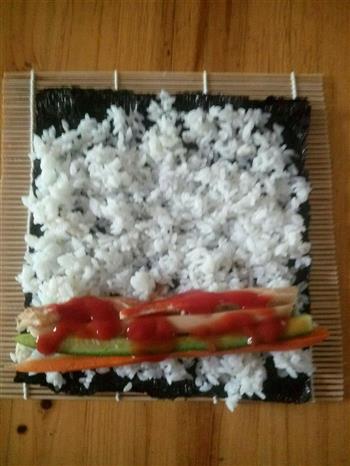 自制寿司的做法步骤7