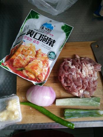 韩国泡菜汤的做法图解1