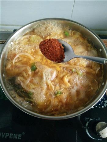 韩国泡菜汤的做法步骤6