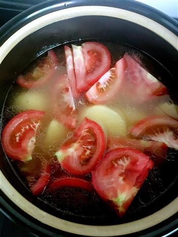 番茄牛肉汤的做法步骤3