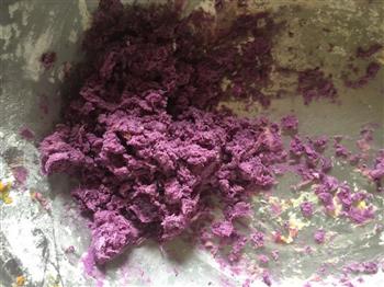 紫薯豆沙包的做法图解5