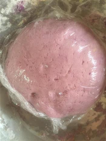 紫薯豆沙包的做法步骤6