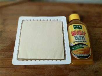 鸡汁豆腐的做法步骤1