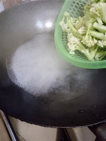 干锅菜花的做法步骤2