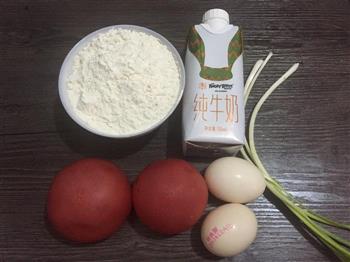 鸡蛋西红柿疙瘩汤的做法步骤1