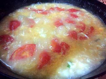 鸡蛋西红柿疙瘩汤的做法步骤7