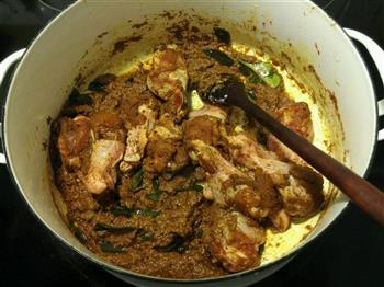 马来西亚咖喱鸡的做法图解13
