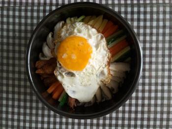 韩国石锅拌饭的做法步骤5