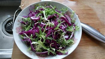 紫薯蔬菜色拉的做法图解4