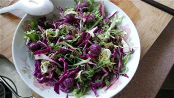 紫薯蔬菜色拉的做法图解6
