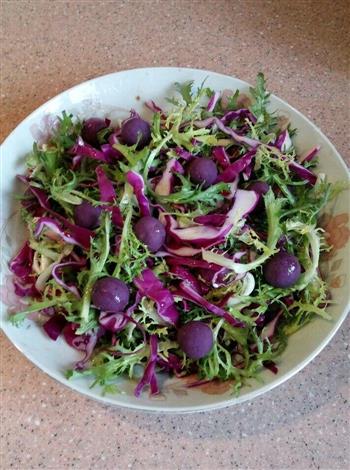 紫薯蔬菜色拉的做法图解7