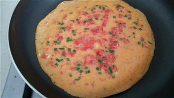 西红柿鸡蛋煎饼的做法步骤9