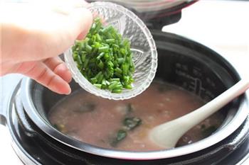 苋菜绿豆粥的做法步骤8
